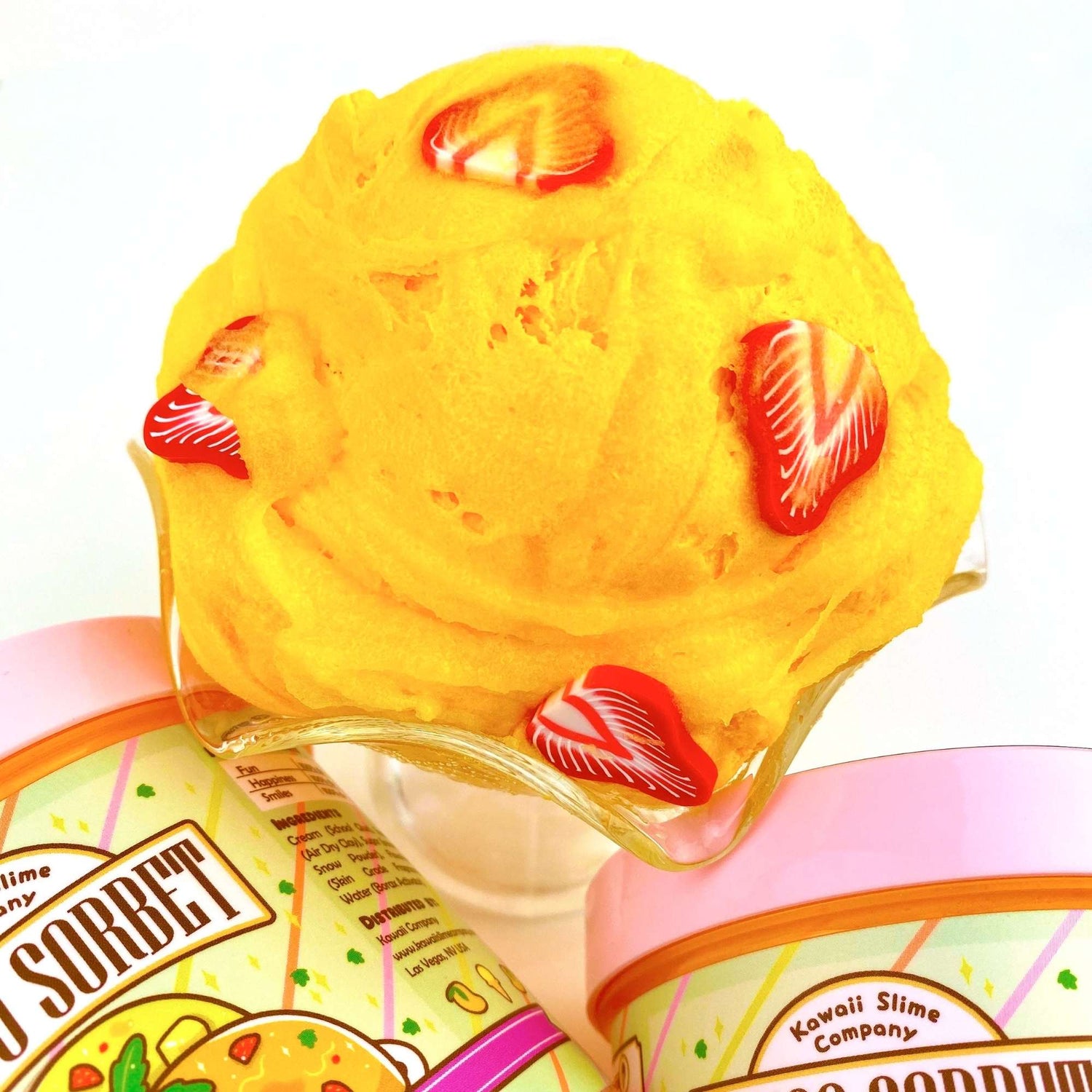 ice cream slime mango